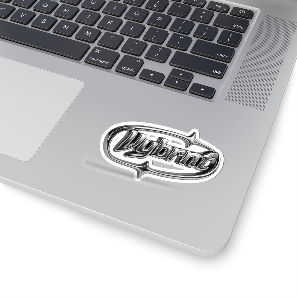 Vybrnt Chrome Logo-Stickers