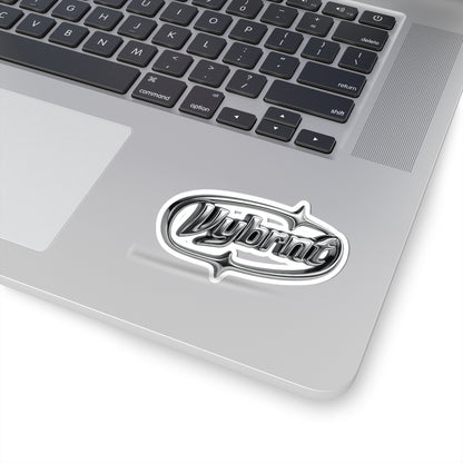Vybrnt Chrome Logo-Stickers