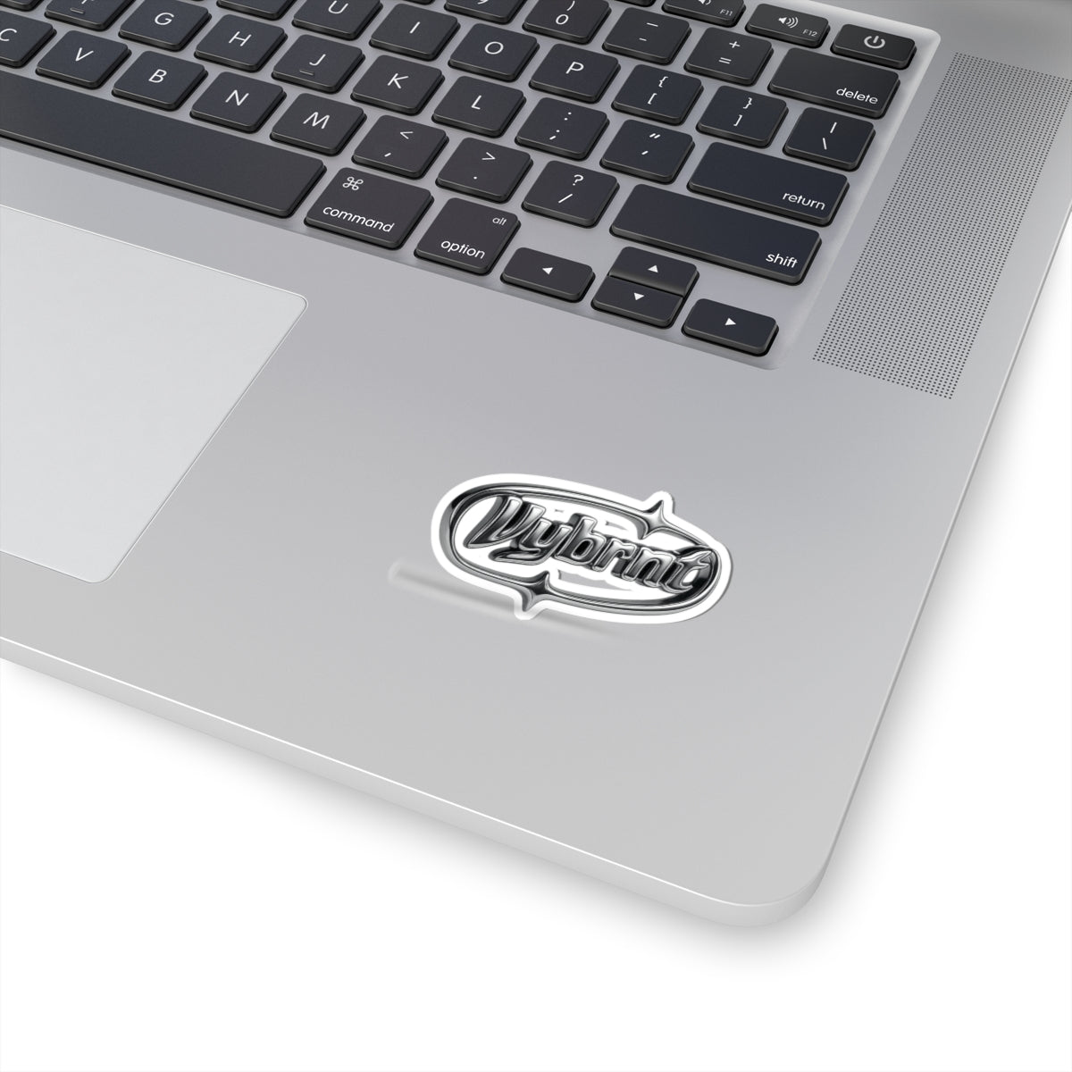 Vybrnt Chrome Logo-Stickers