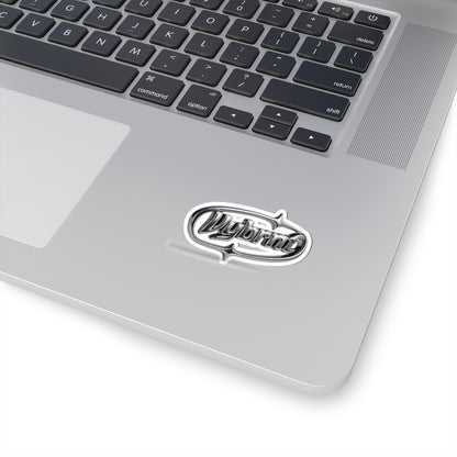 Vybrnt Chrome Logo-Stickers